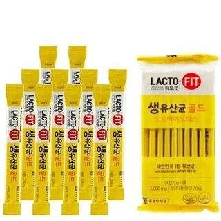 پک سه عددی پودر پروبیوتیک گُلد لاکتوفیت